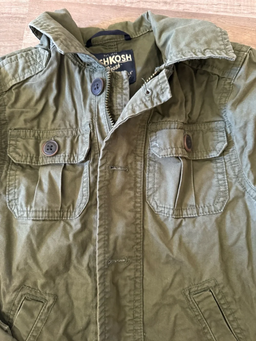 Oshkosh b’gosh military jacket